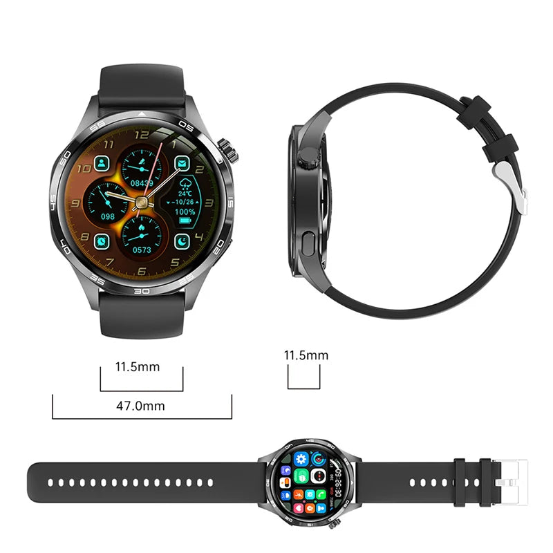 Men’s AMOLED GPS Smart Watch With Bluetooth Calling